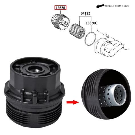 toyota oil filter housing assembly